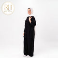 Black Linen set