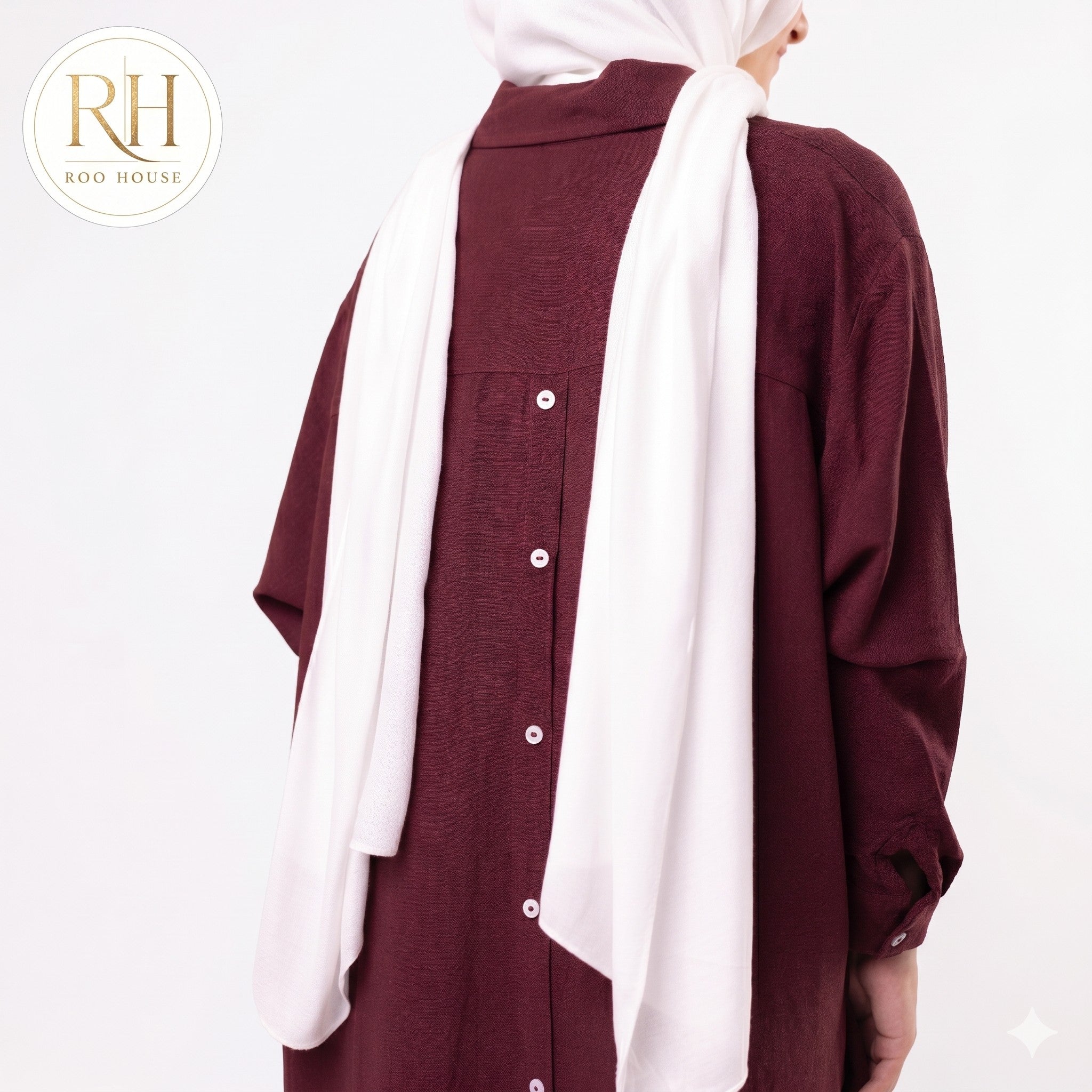 Burgundy Linen set