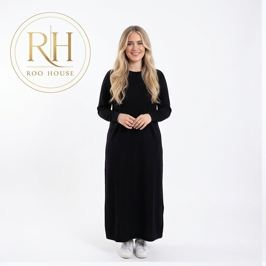 Black Kint basic dress