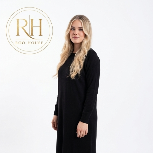Black Kint basic dress
