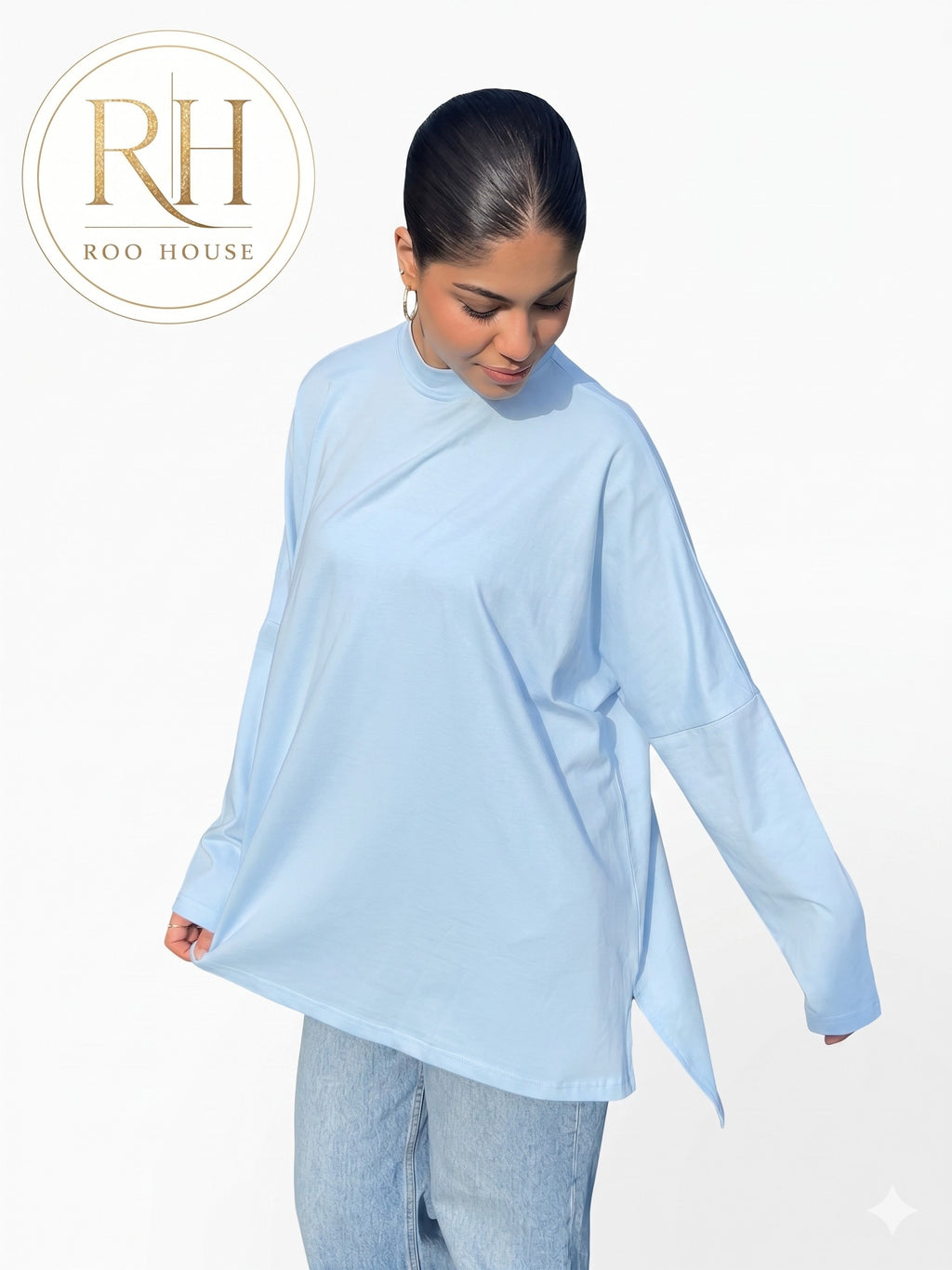 Baby blue t-shirt