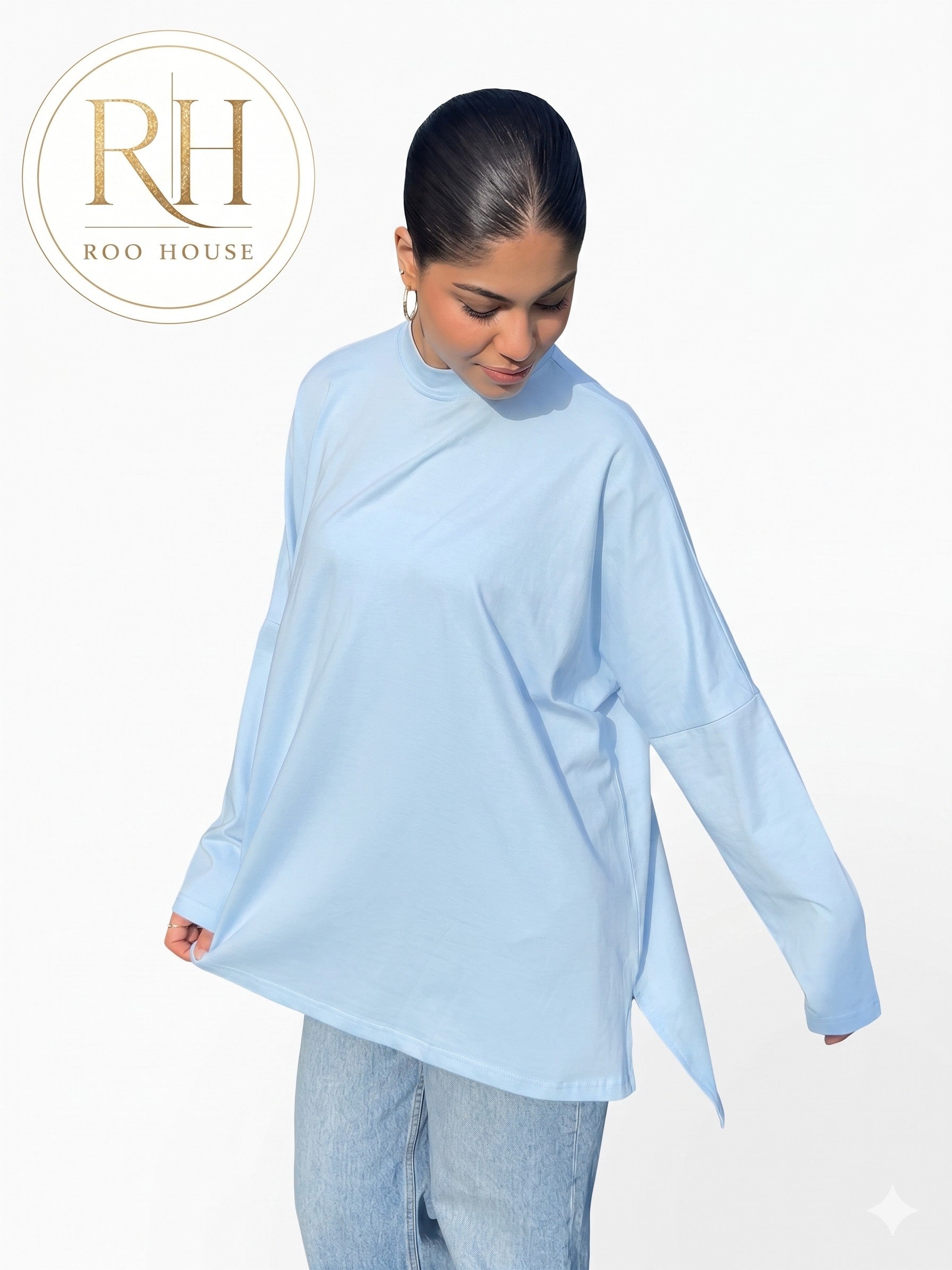 Baby blue t-shirt