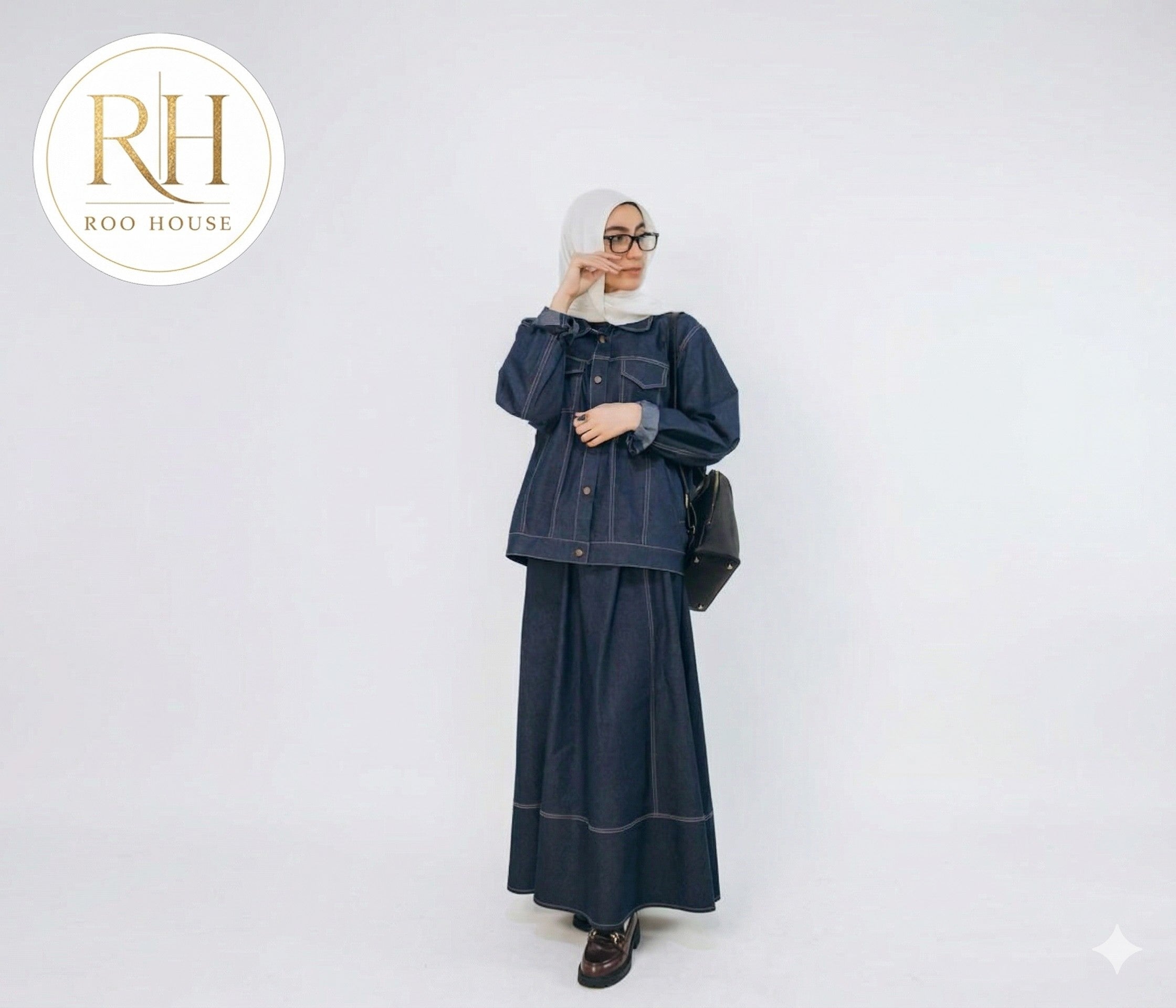 Jeans skirt set