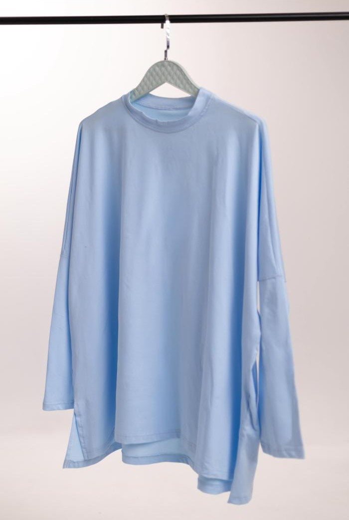 Baby blue t-shirt