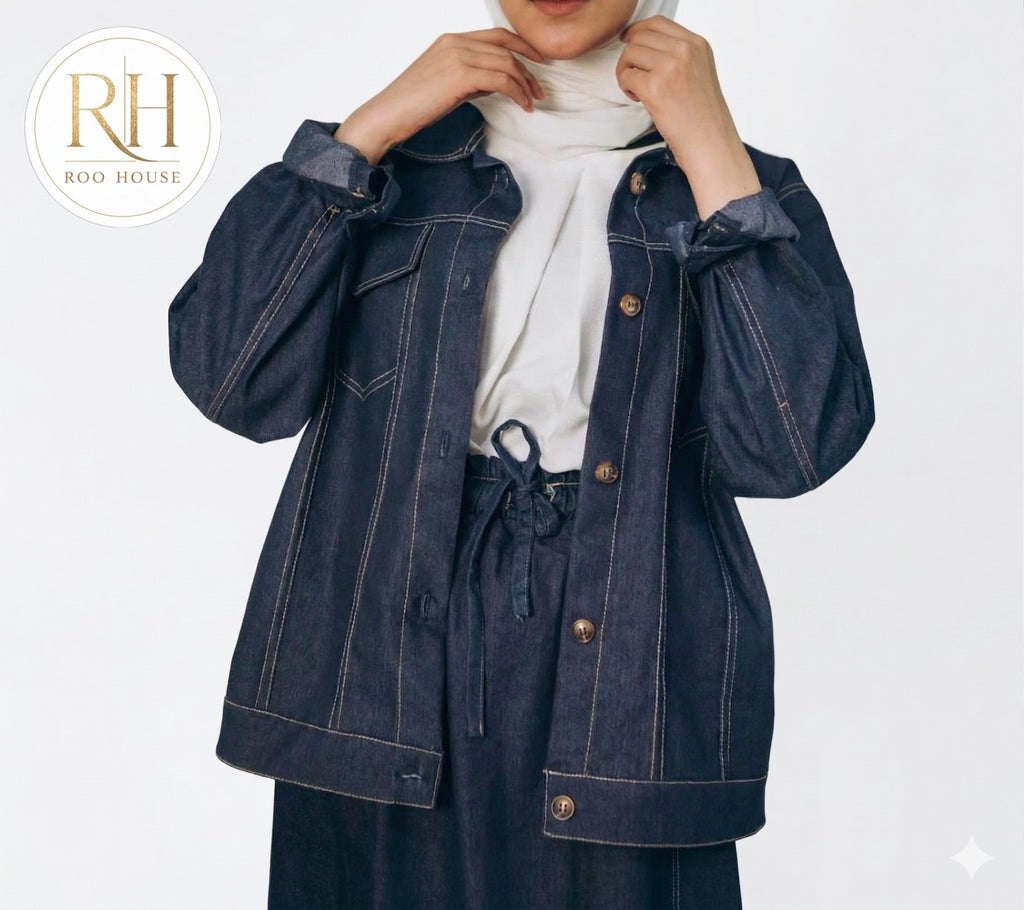 Jeans skirt set