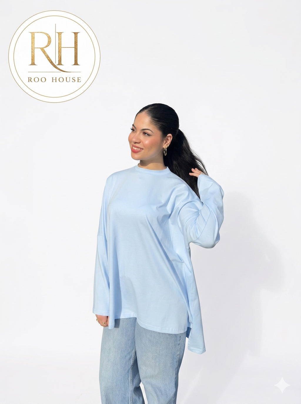 Baby blue t-shirt