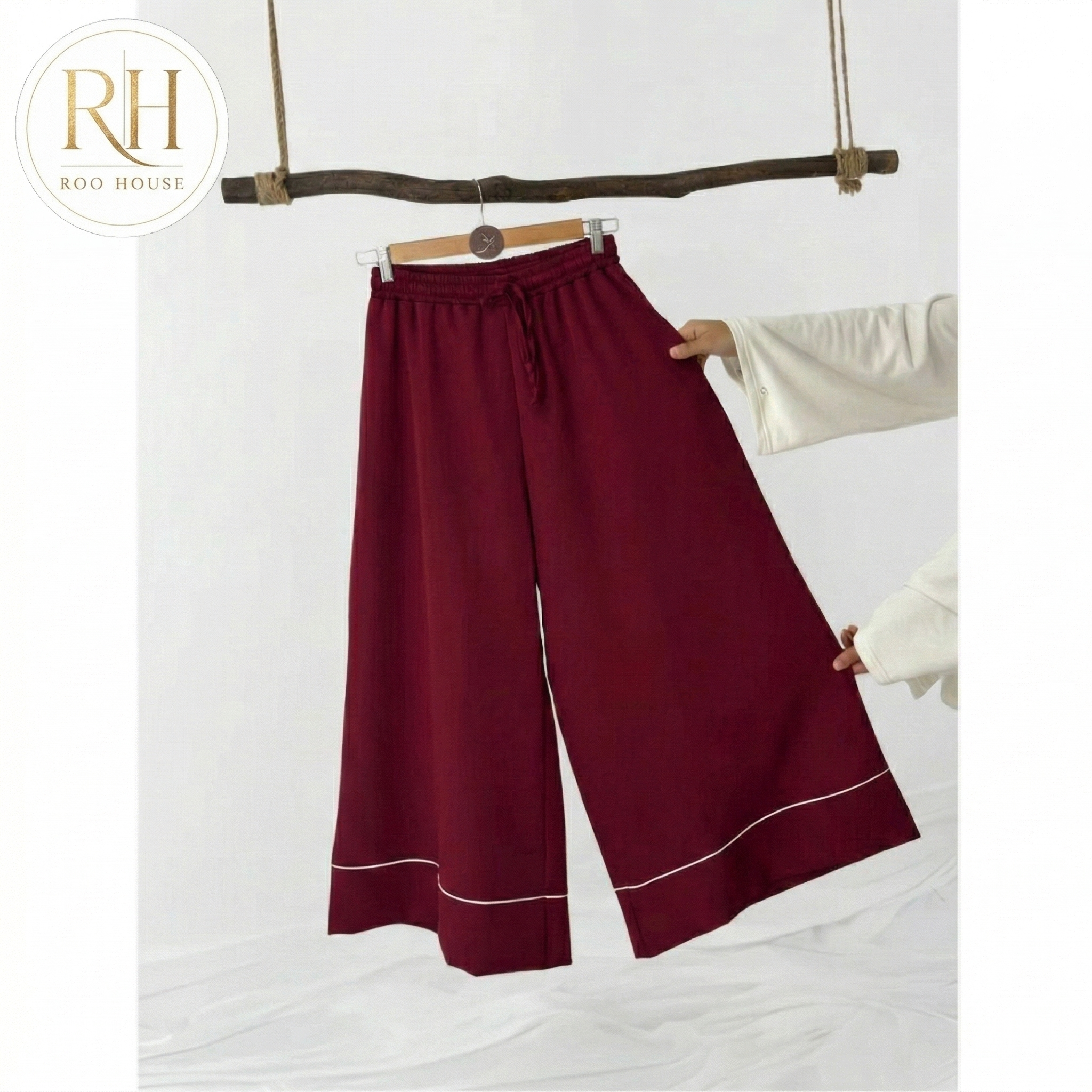 Burgundy suite