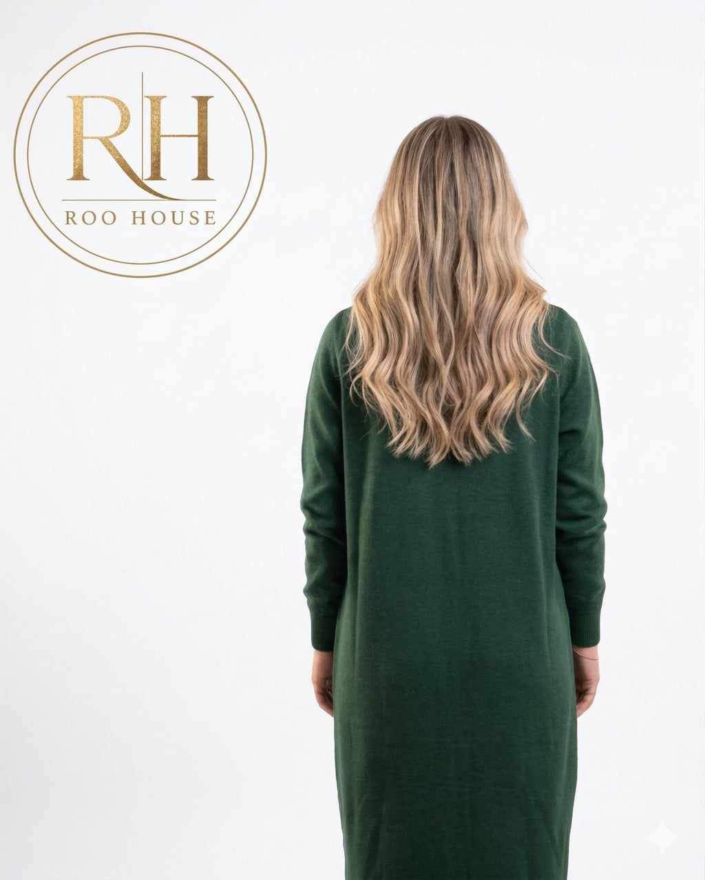 Green Kint basics dress