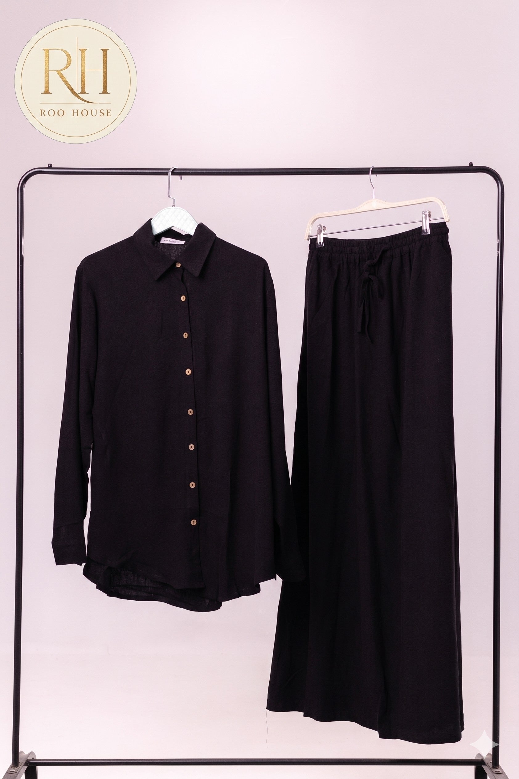 Black Skirt set